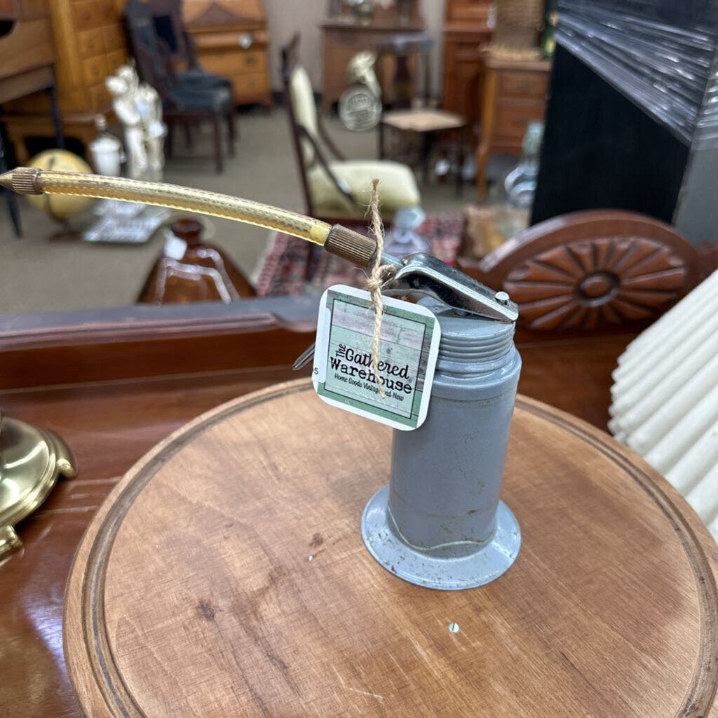 METAL PUMP OIL CAN