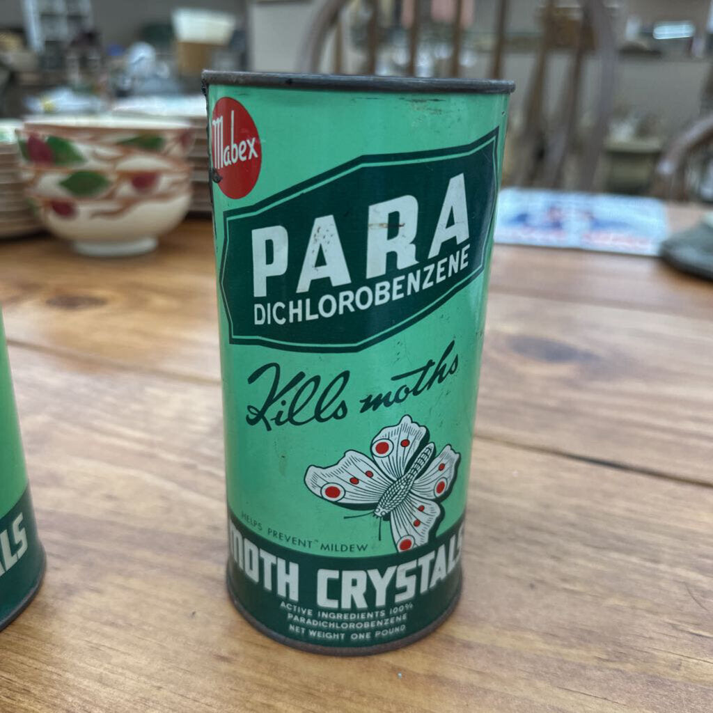 MABEX MOTH CRYSTALS TIN