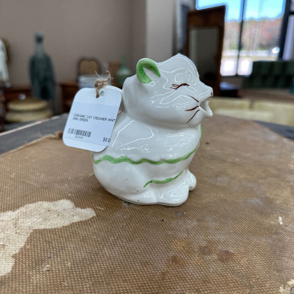 CERAMIC CAT CREAMER