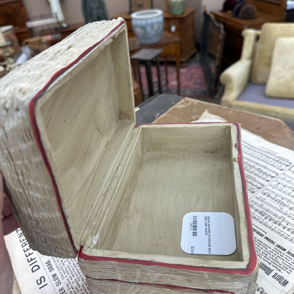 BOOK-SHAPED STORAGE BOX
