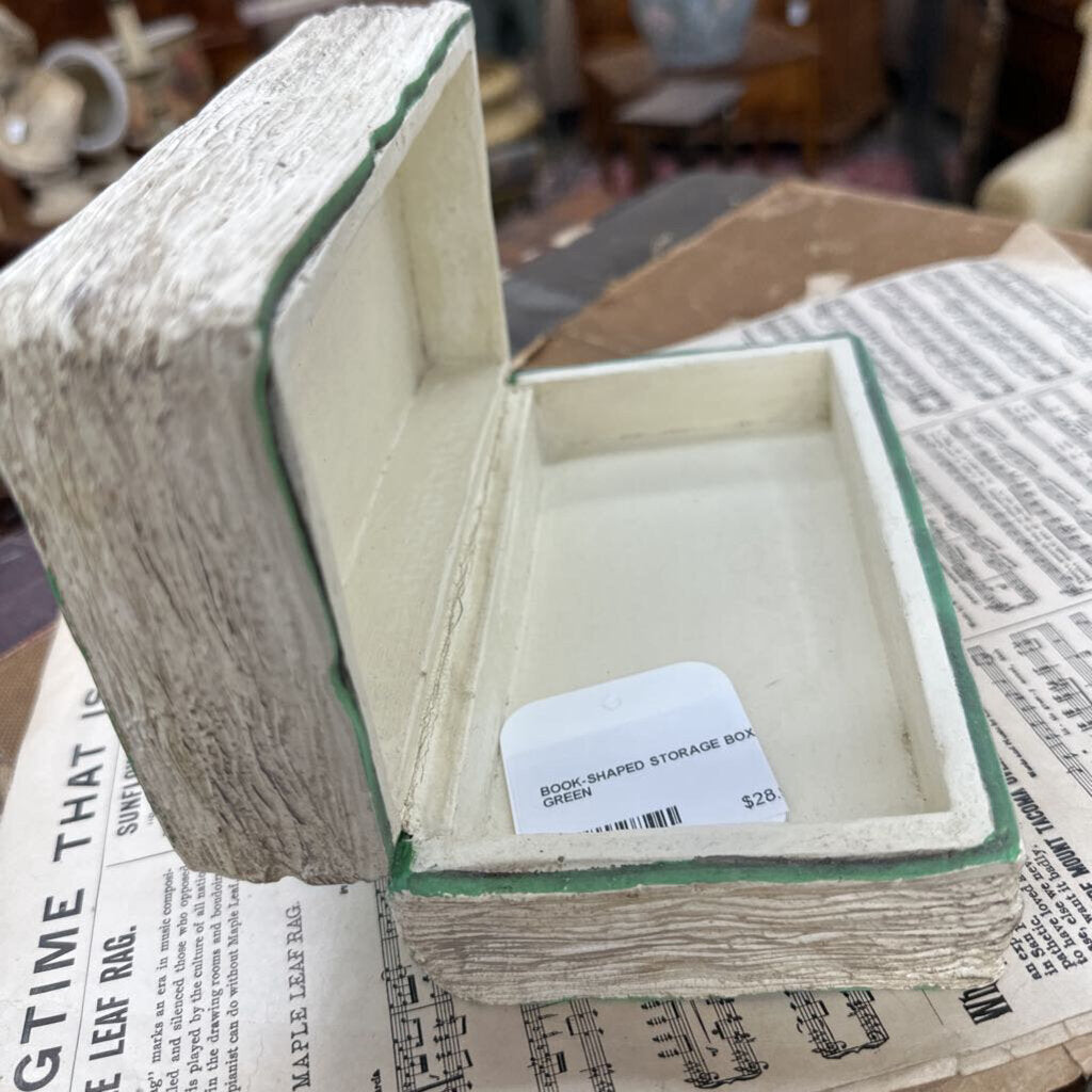 BOOK-SHAPED STORAGE BOX