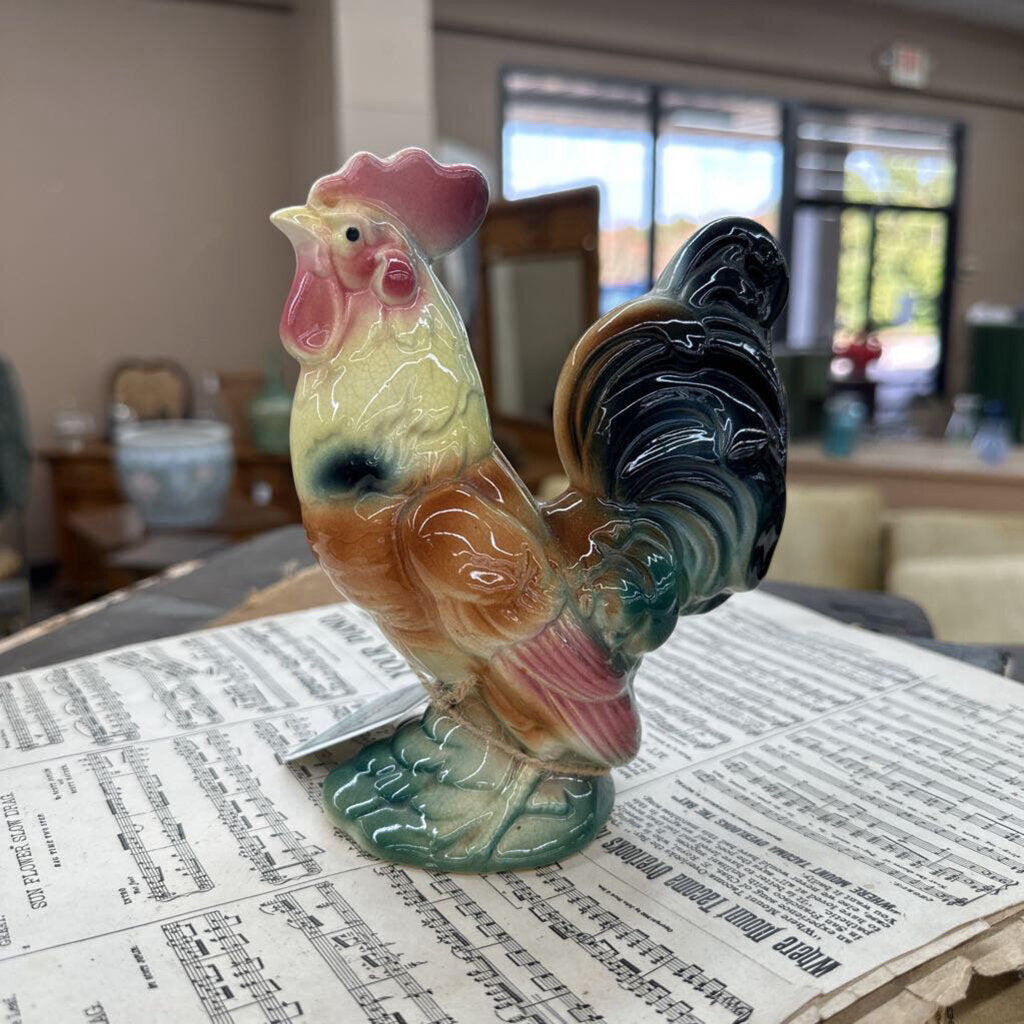 CERAMIC ROOSTER