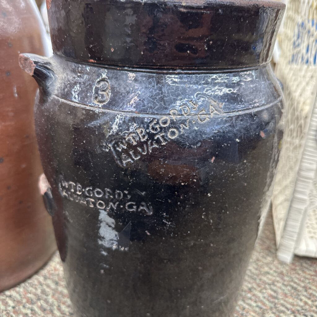 UNIQUE DOUBLE STAMPED GORDY 3 GALLON CHURN