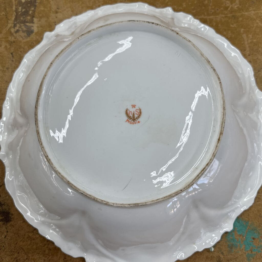 RS PRUSSIA PORCELAIN BOWL CIRCA 1890-1915