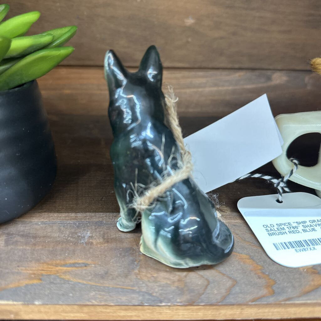 CERAMIC DOG FIGURINE
