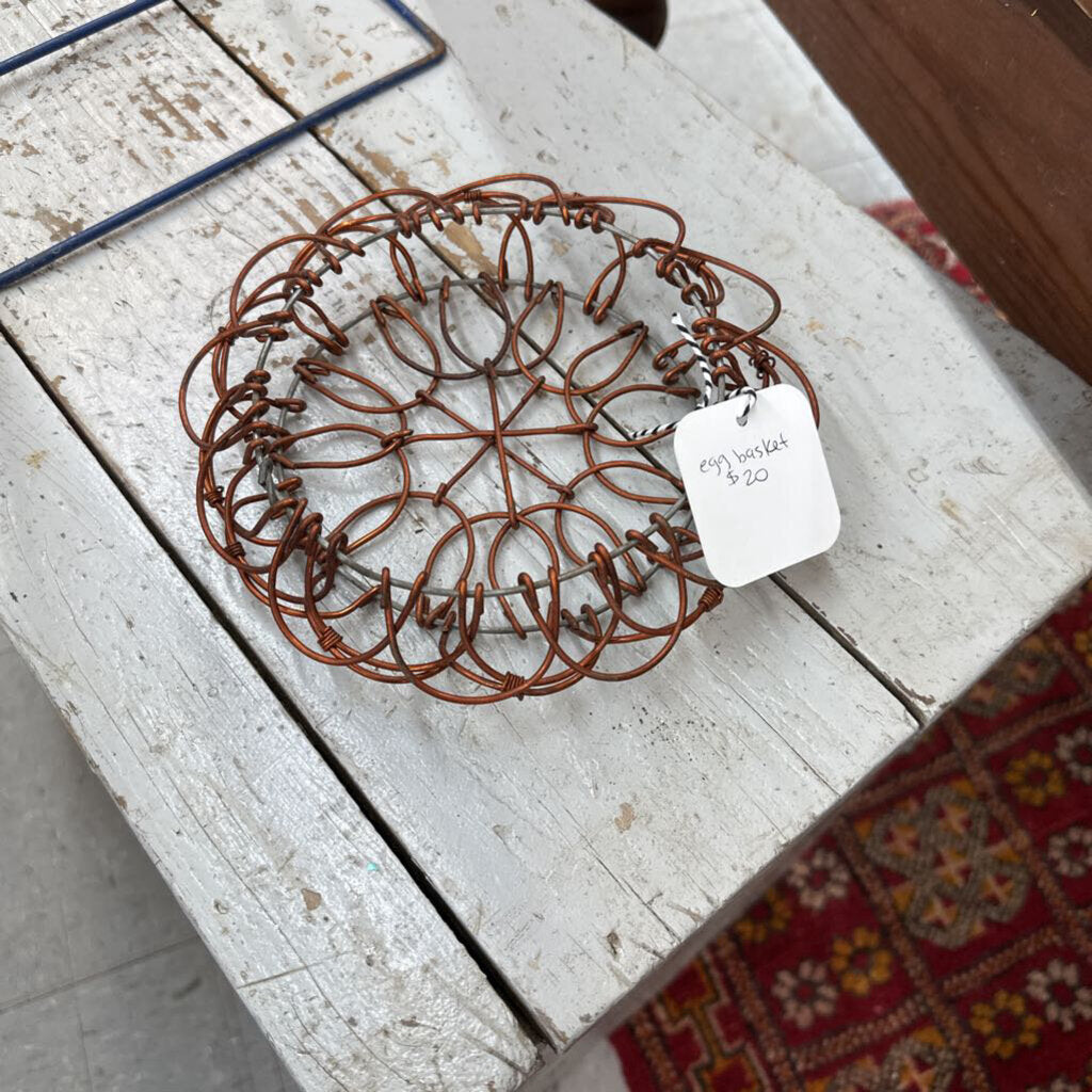 WIRE EGG BASKET