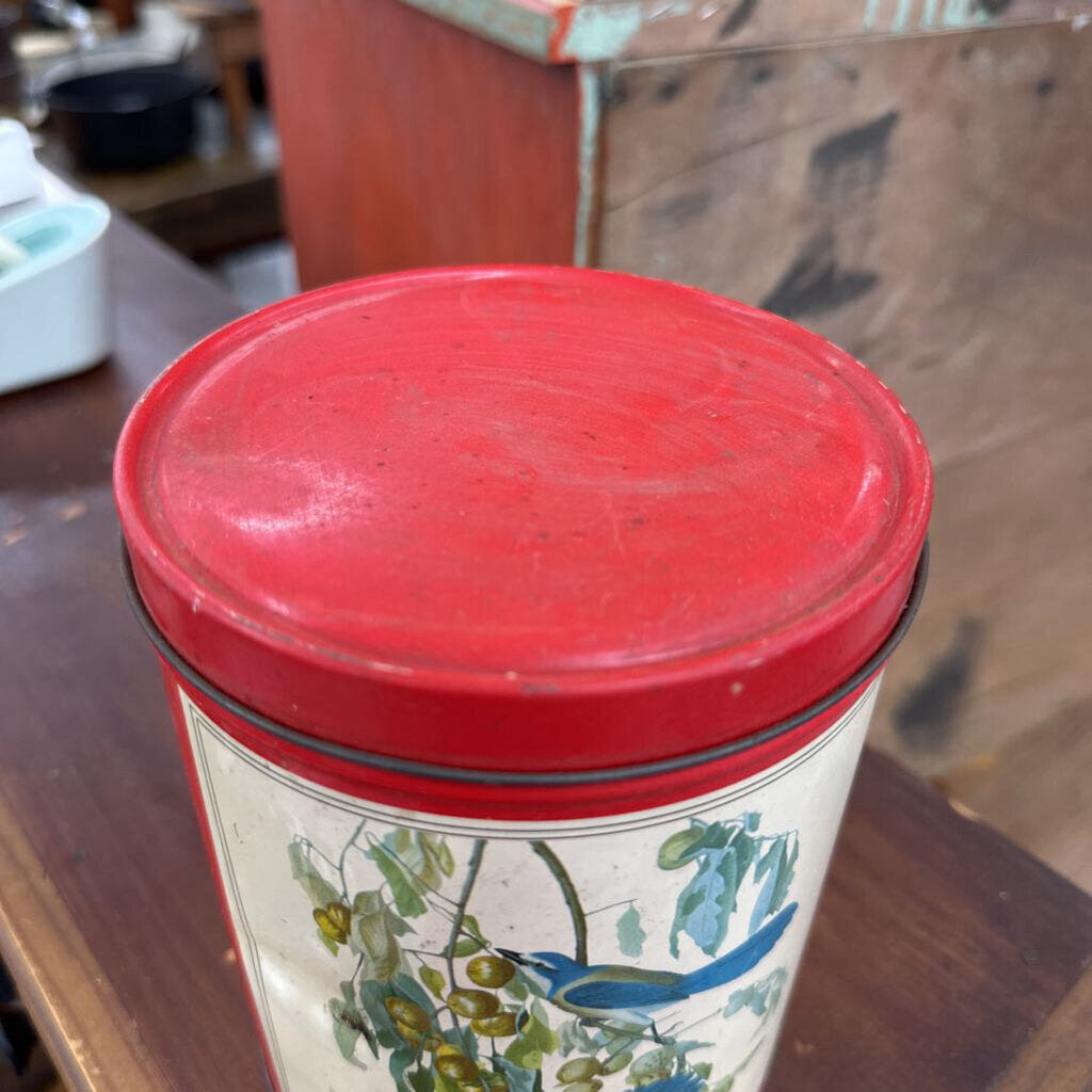 LUZIANNE COFFEE TIN WITH LID