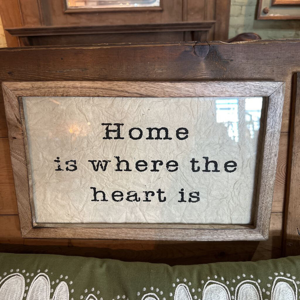 HOME HEART SIGN