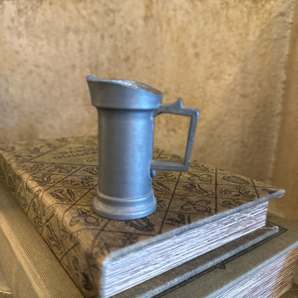 PEWTER TANKARD MEASURING CUPS