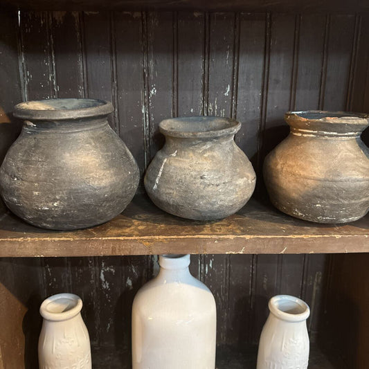 ANTIQUE CLAY POTS