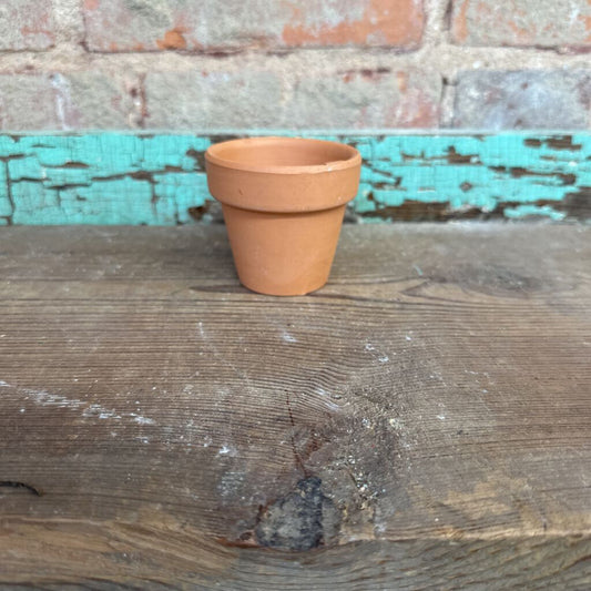 TERRA COTTA POT WITH LIP