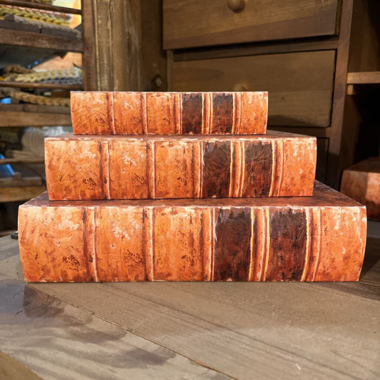 MARBLEIZED BOOK BOXES