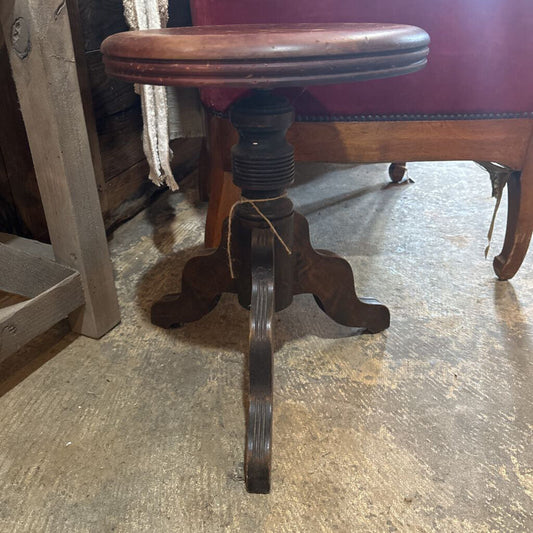 VINTAGE PIANO STOOL