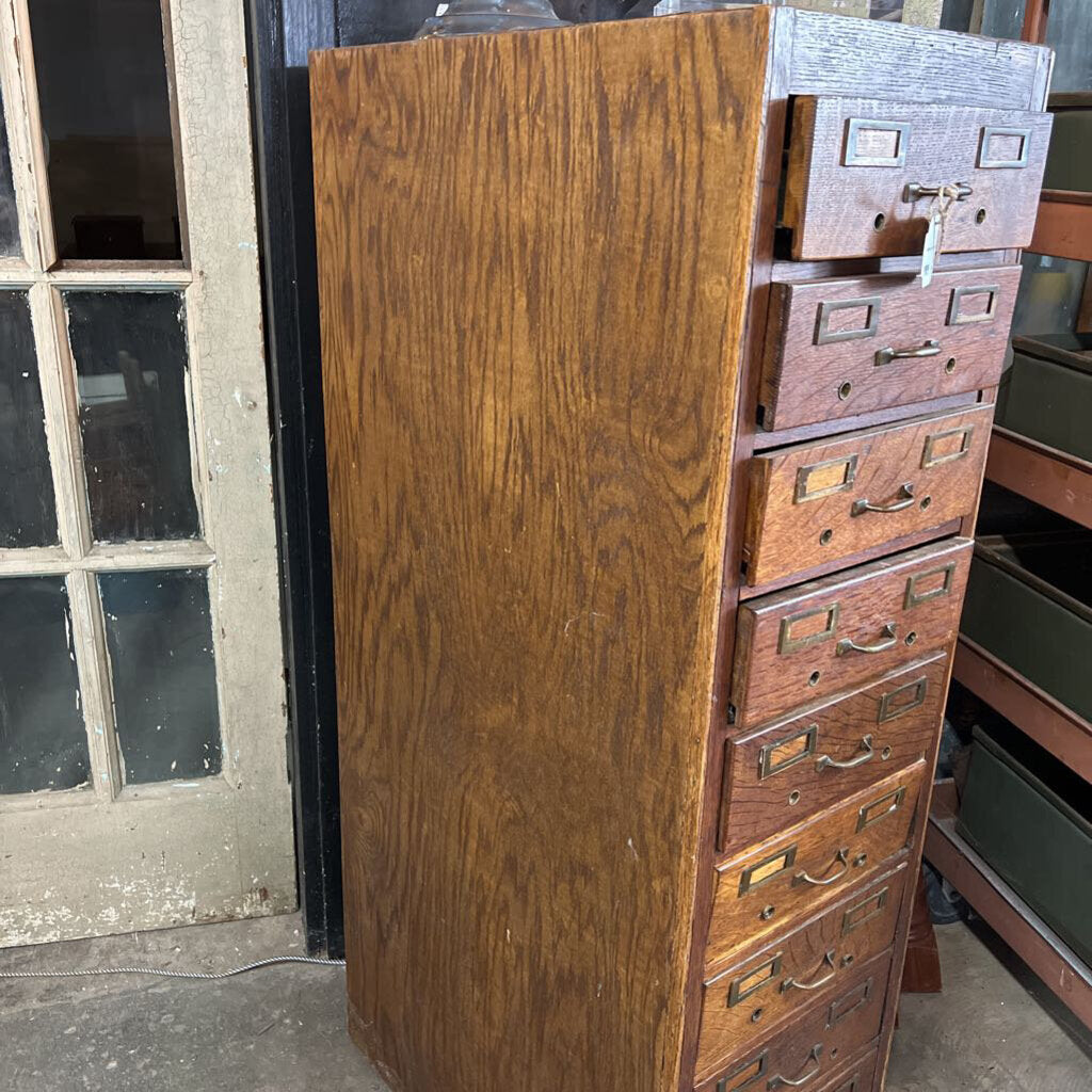 OAK CARD CATALOG