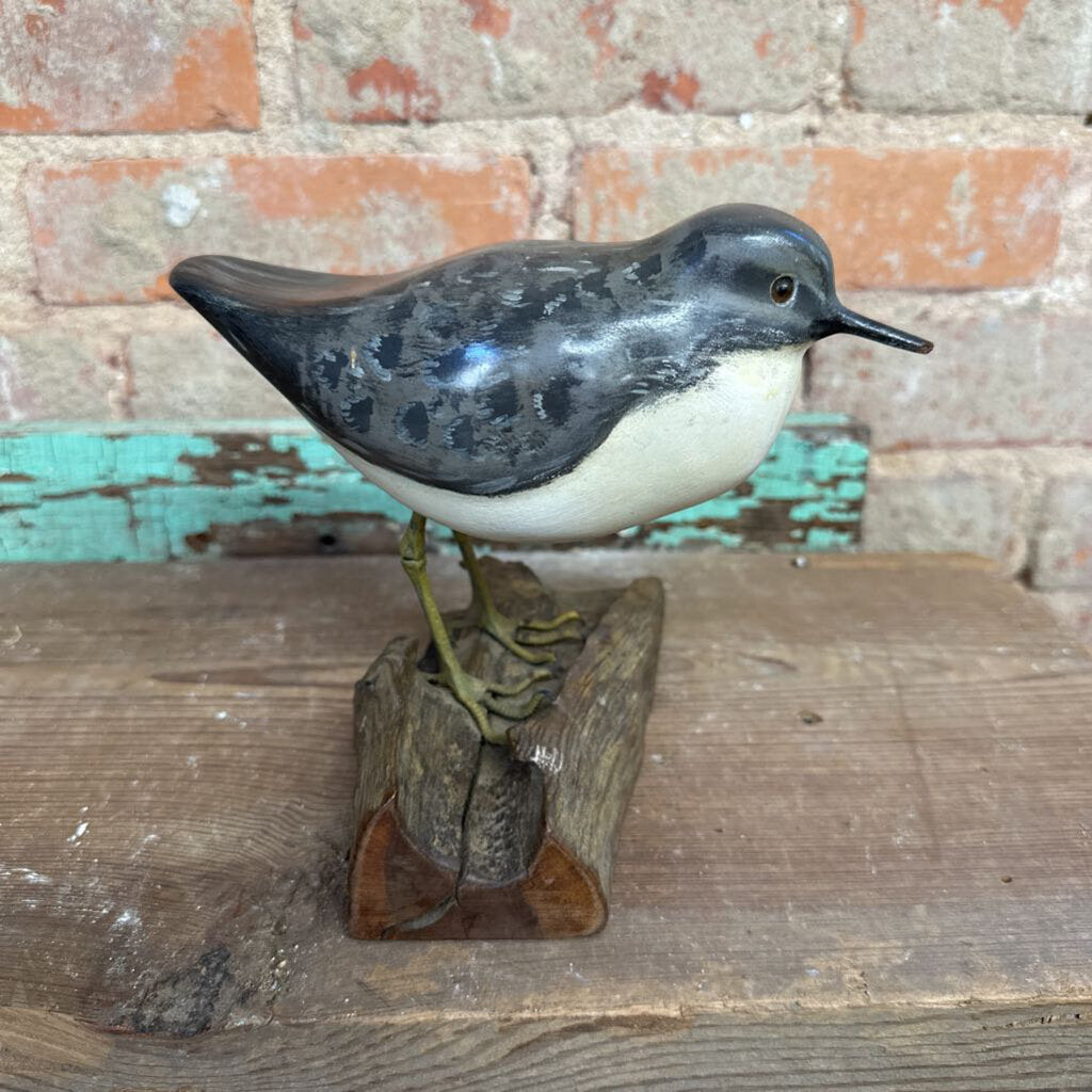 SIGNED HUGH NORMAN SHORE BIRD DECOY