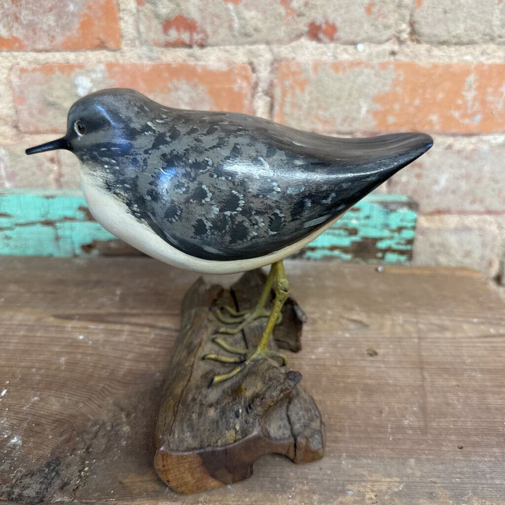 SIGNED HUGH NORMAN SHORE BIRD DECOY