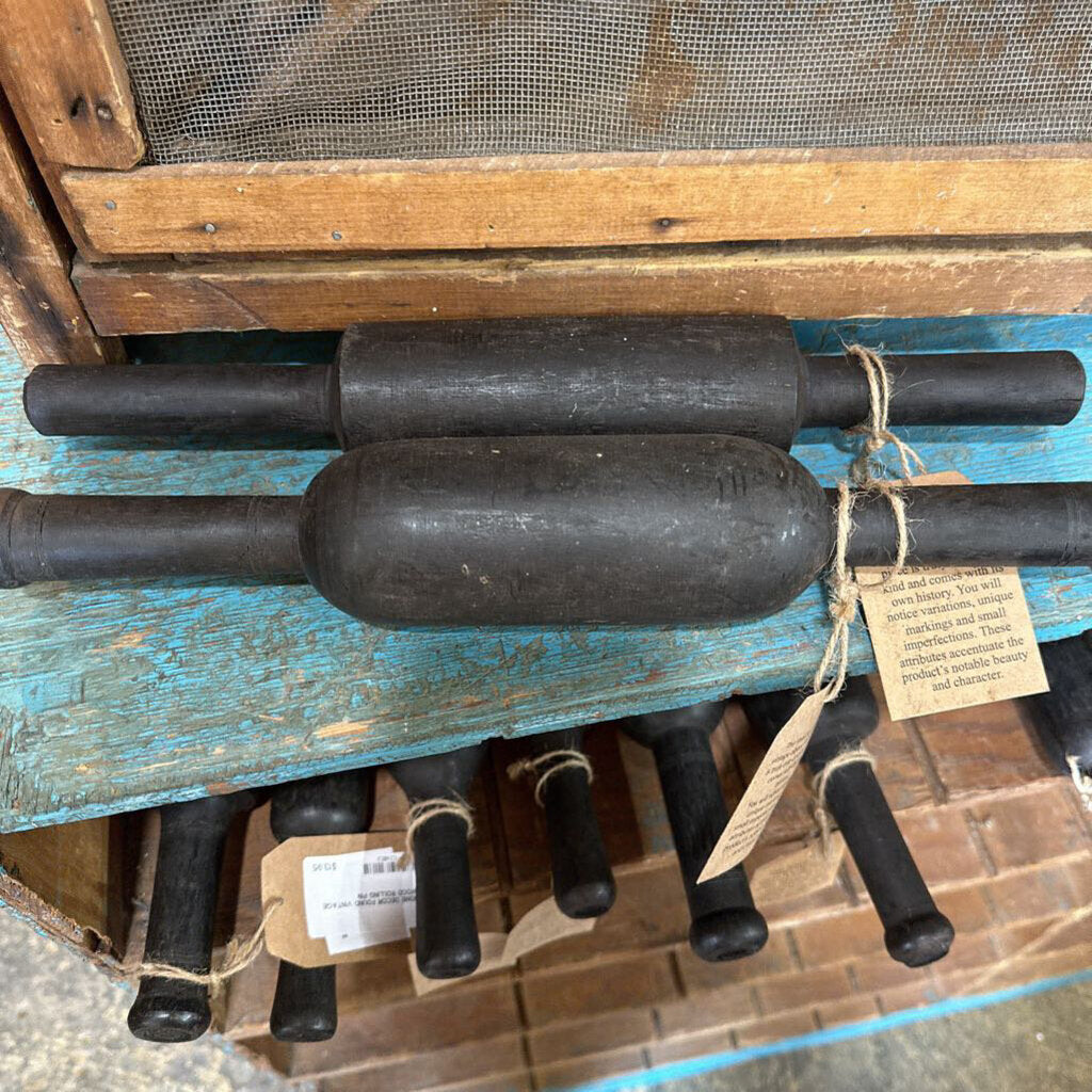 FOUND VINTAGE WOOD ROLLING PIN