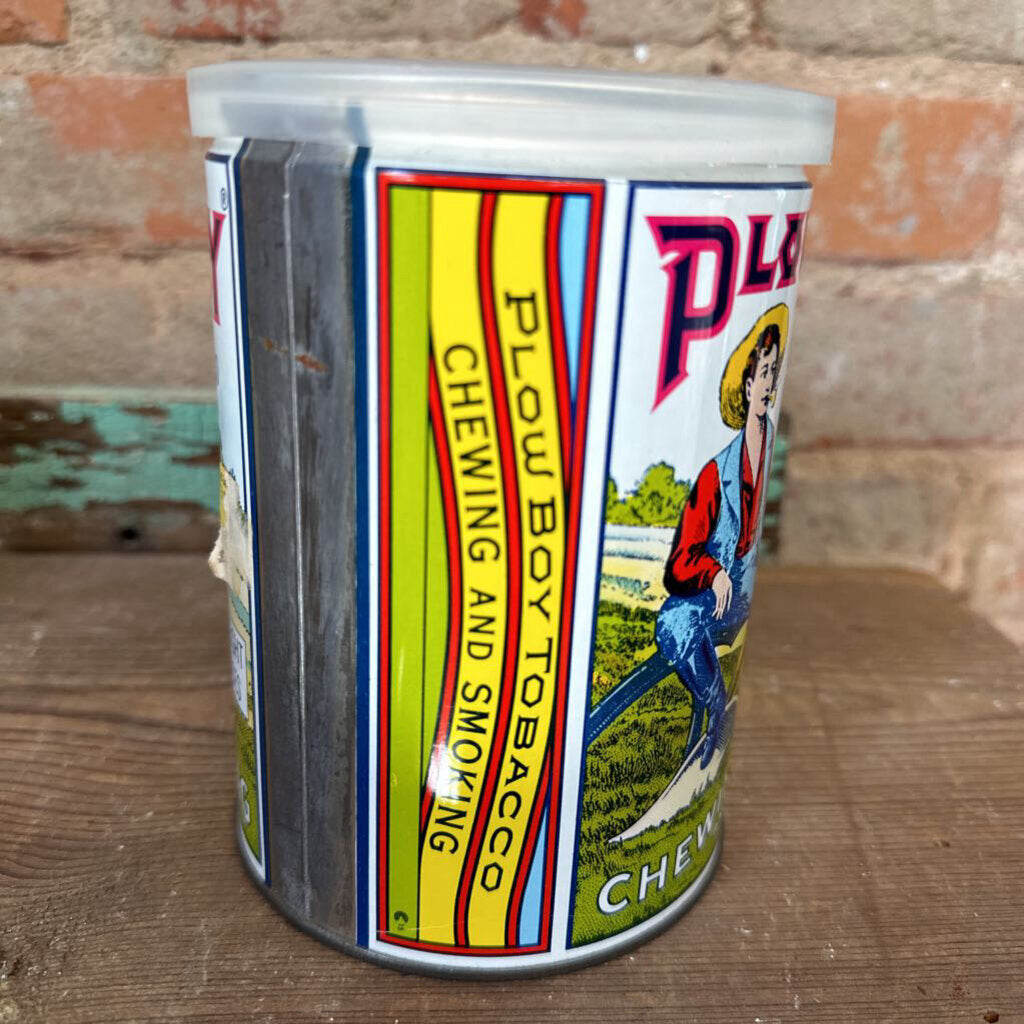 PLOWBOY TOBACCO CAN UNOPENED