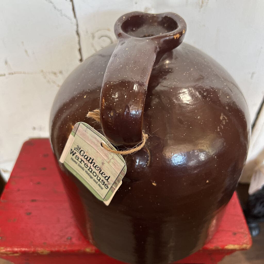 HONEYCOMB STONEWARE JUG