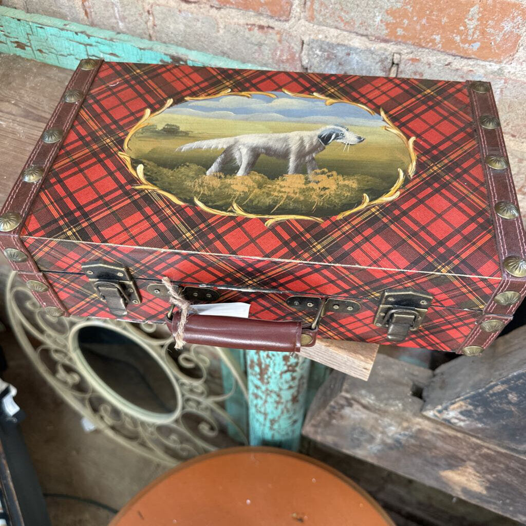 TARTAN PLAID HUNTING BOX