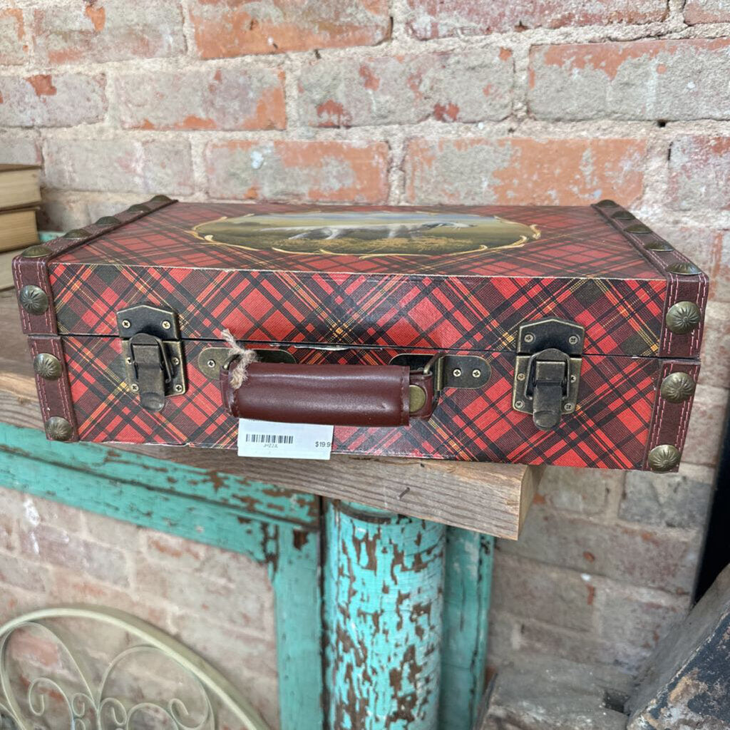 TARTAN PLAID HUNTING BOX