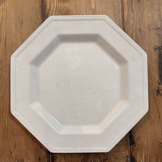 JOHNSON BROTHERS HERITAGE WHITE IRONSTONE PLATE