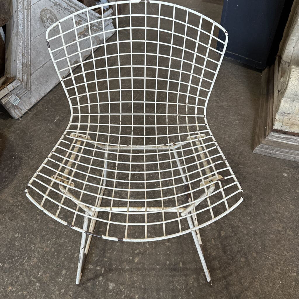 MID CENTURY METAL CHAIRS 1960'S