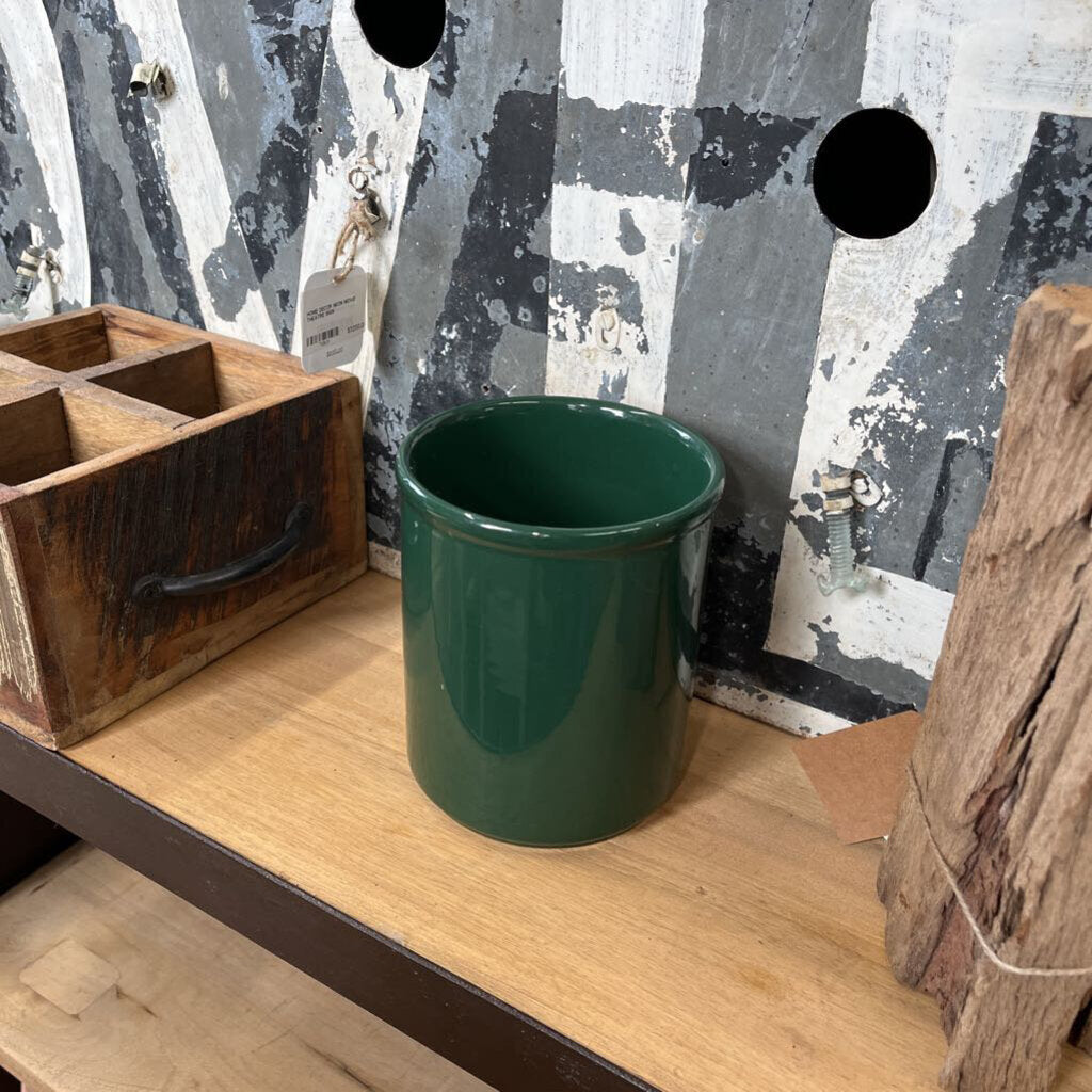 Dark Green Vase